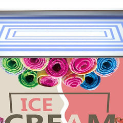 Commercial Fried Ice Porridge Machine Fried Milk Fruit Machine