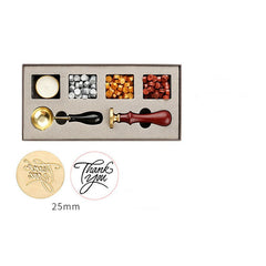 Full Set Of Gift Box With Wax Grain Seal Head