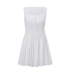 European And American Ins Hot Girl Slim Fit Slimming Simple Temperament Dress