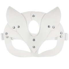 European And American Personalized PU Leather Fox Mask