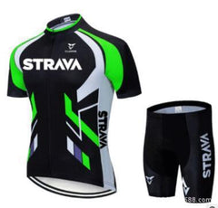 Jersey Sets Red Bicycle Short Sleeve Cycling Clothing Bike Cycling Jersey Bib Shorts