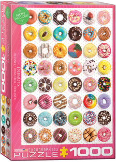 Puzzle: Delicious Puzzles - Donuts Tops
