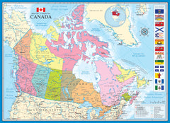 Puzzle: Maps & Flags - Map of Canada