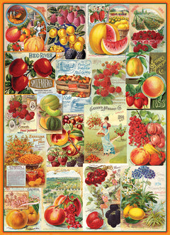 Puzzle: Seed Catalogue Collection - Fruits Seed Catalog Collection