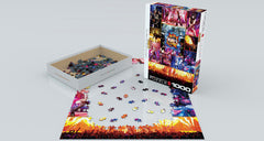 Puzzle: Celebrities Collection - KISS The Hottest Show on Earth