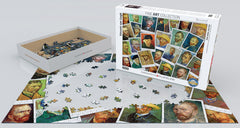 Puzzle: Fine Art Masterpieces - Van Gogh Selfies by Vincent van Gogh