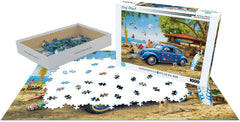 Puzzle: American Car Classics - VW Beetle Surf Shack