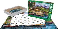 Puzzle: Artist Series - Grand Teton Cabin