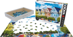 Puzzle: HDR Photography - San Francisco Row Houses