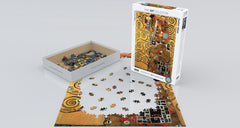 Puzzle: Fine Art Masterpieces - The Fulfillment (Detail) by Gustav Klimt