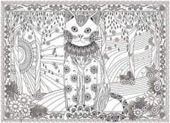 Puzzle: Color-Me Collection - Magical Cat