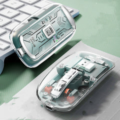 Transparent Wireless Bluetooth Mouse Rechargeable