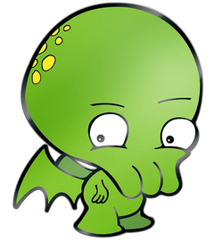 My Little Cthulhu Collectible Enamel Pin Set