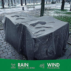 Furniture Covers Waterproof Rain Snow Chair Table Chair Dust Proof Cover With Bag