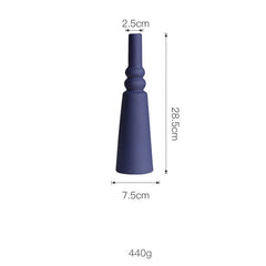 Morandi Color Nordic Style Creative Ceramic Dry Flower Vase Living Room Flower