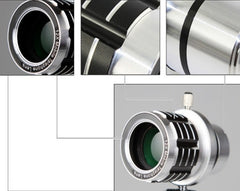 12X Zoom Mobile Telescope - Powerful Long-Focal Camera Lens for Universal Travel Adventures