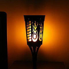 Anti-True Flame Solar Torch Light 96Led