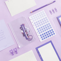 PVC transparent removable notebook