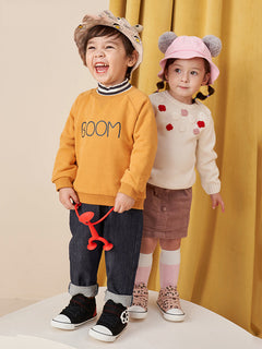 Winter shoes plus velvet baby casual soft-soled toddler shoes