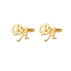 Fashionable DIY French Men's Stainless Steel Cufflinks