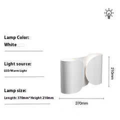 TV Background Bedside Stair Corridor Wall Lamp