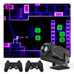 Android Projector Game Console - Portable Home Entertainment System with High-Quality Projection