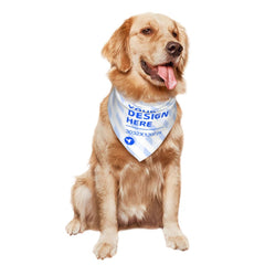 Create Your Own Pet Cat And Dog Decorative Triangle Scarf