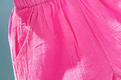 Girls Suit Love Short-sleeved