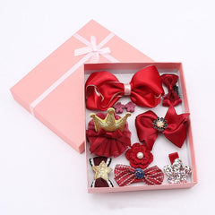 Little girl suit headwear jewelry