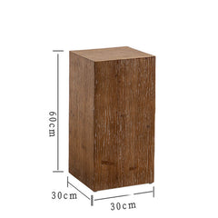 Retro Living Room Sofa Corner Several Solid Wood Small Square Table