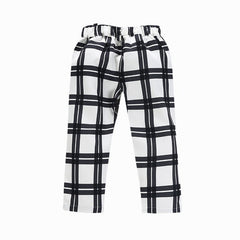 Girls' suit striped plaid suit three-piece suit