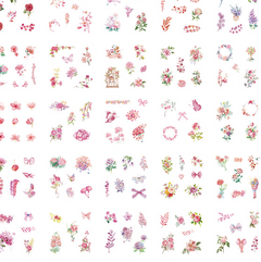 Gift box set sticker
