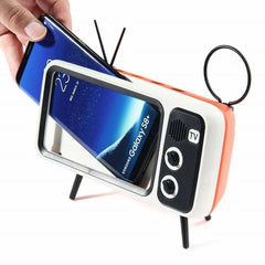 Retro TV Bluetooth Speaker Phone Holder