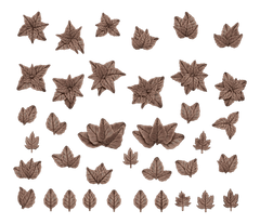 AK Interactive Basing Bits: Forest Leaves (35 Pieces)