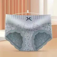 Plus Size Briefs Lace Mid Waist Women Shaping