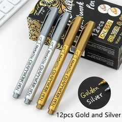 English Packaging Metal Paint Pen