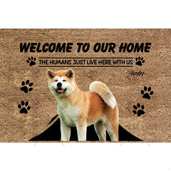 Personal Name Pet Cat And Dog Rug