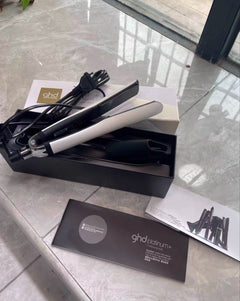 Black And White Platinum Dry Roll Straight Three-in-one Wired Hair Straightener