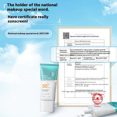 No Fake White Refreshing Sun Protection Full Body Face Women's Isolation Sunscreen Lotion