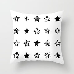 Modern Geometric Abstract Automobile Household Goods Sofa Pillow Cover