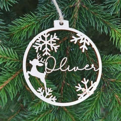 Christmas Hang Gift Name Cards