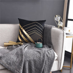 Light Luxury American Style Pillow Patch Leather Embroidered Cushion Sofa Cushion