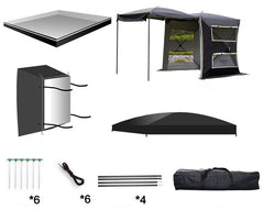 Rear Extension Tent Canopy Portable Multi-function
