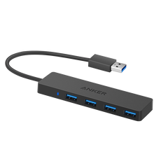 High speed 4-port hub hub hub laptop converter