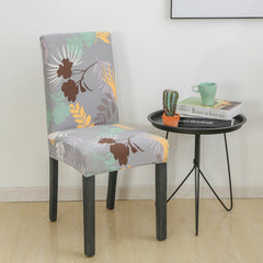 New Chair Cover Printed Chair Cover Elastic Antifouling Hotel Household Chair Cushion Protective Cover