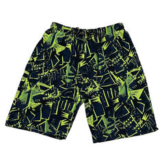 Summer Beach Pants Men's Loose Casual Fifth Pants Ice Silk High Elasticity Quick-drying