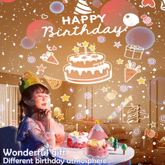 Creative Atmosphere Starry Sky Lights Music Music Music Box