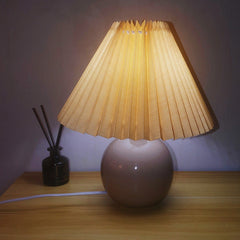 Bedside table lamp decoration