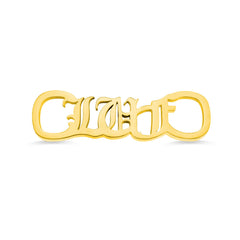 Casual Shoes Sneakers Stainless Steel Custom Name Buckle
