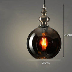 Simple Creative Retro Single Head Small Chandelier